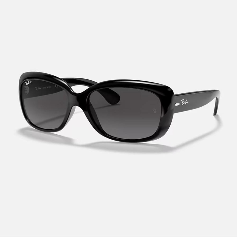 NEW Ray-Ban Jackie Ohh Sunglasses Rb4101 Grey Gradient Polarized Lens 58โฆ - Picture 6 of 6